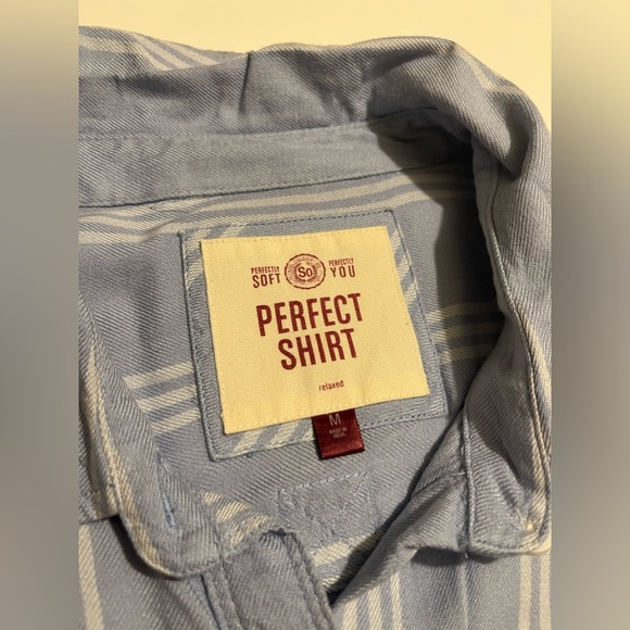 Kohls Perfect Shirt Soft Plaid Button Down Shirt - Picture 6 of 11